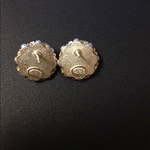 CHANEL Jewelry - Chanel camellia and pearl earrings CHANEL Jewelry - Chanel camellia and pearl earrings